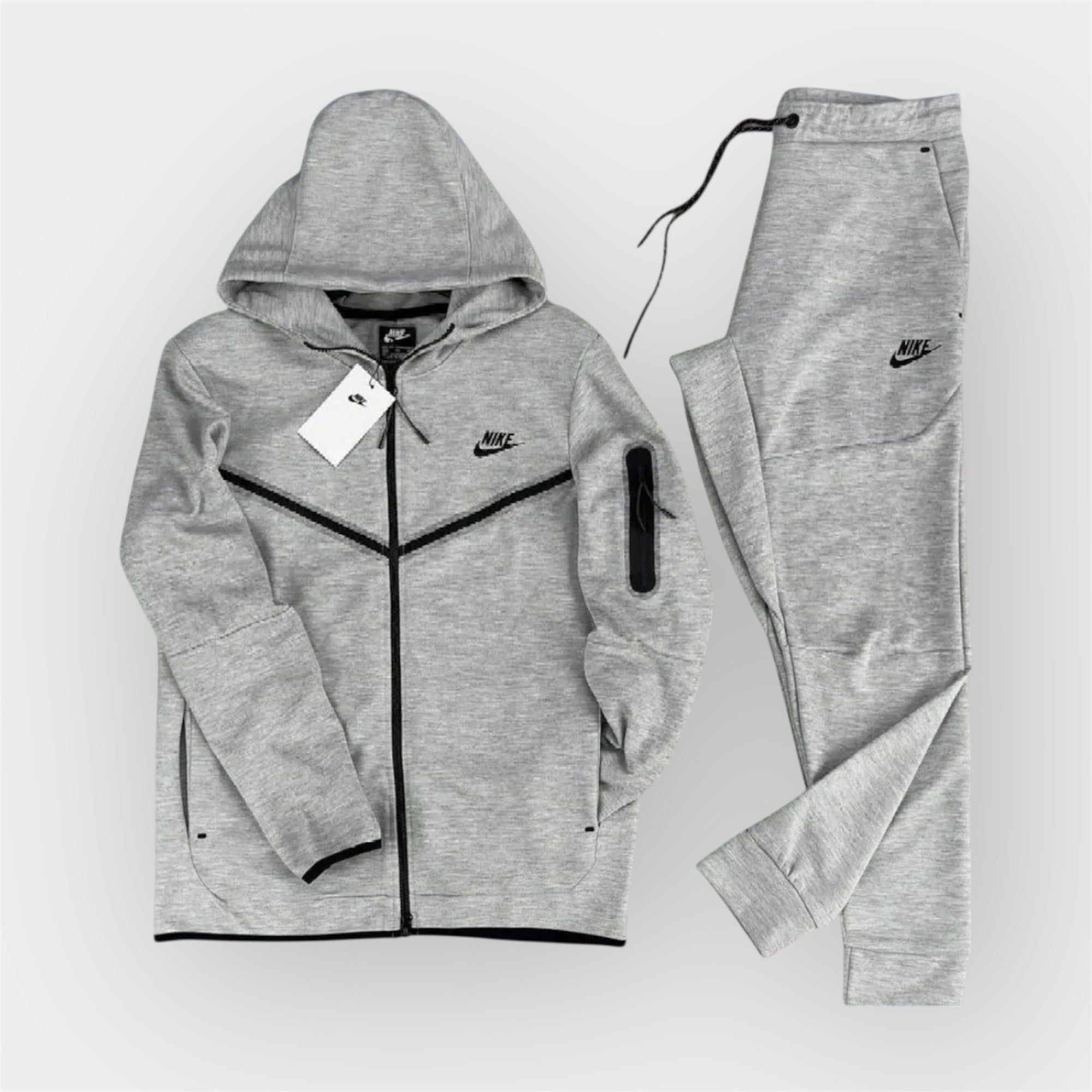 Nike Set Tech Fleece - Γκρι