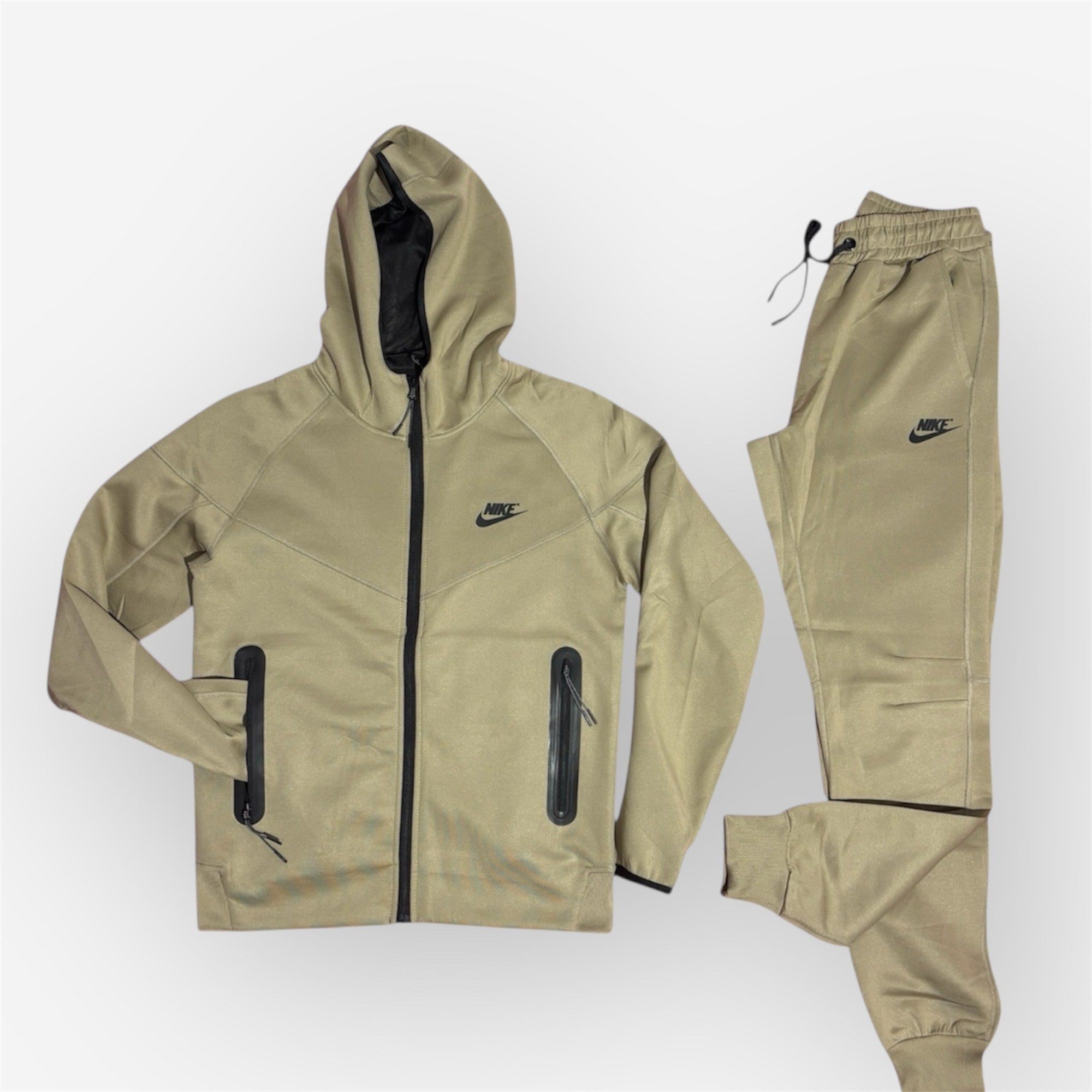 Nike Set Tech Fleece -Μπέζ 2